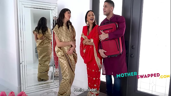 Latina Desi Step Mom Swap - Sasha Pearl, Brandy Salazar, Ethan Seeks, Mike Ox