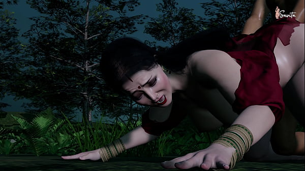 Indian cheating wife Savita seduces her brother-in-law and has sex with him in the Jungle. - Savita Bhabhi