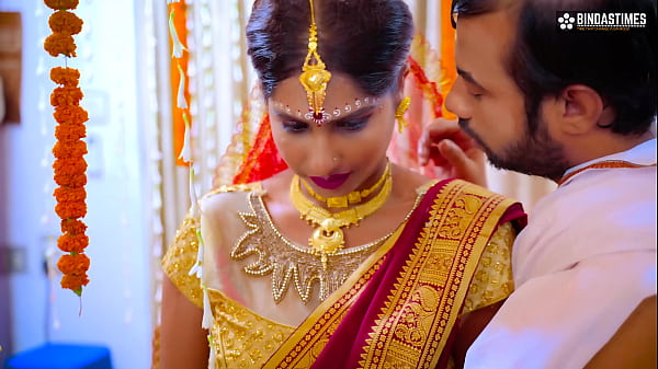 Desi busty new bride fucked by her ex-boyfriend in front of her husband(HIndi Audio)