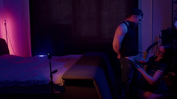 Prurient husband piss on tits his lady'_s and ass fuck her.