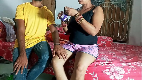 After visiting the garden, she fed her step niece chocolate and fucked her painfully from behind! Desi XXX Porn Clear Hindi Required